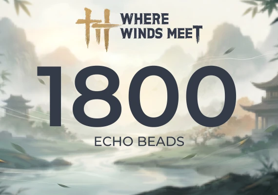Where Winds Meet - 1800 Echo Beads Direct Top-Up - GLOBAL